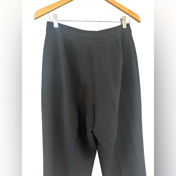 Ralph Lauren Collection Wool Blend Straight-Leg Trousers - Picture 6 of 9